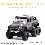 1:32 Mercedes Benz G-Series 6x6 Car Model