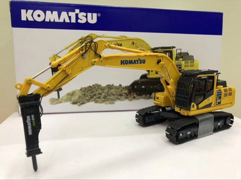 1:50 Komatsu PC210LC-11 Hydraulic Excavator With Hammer Construction